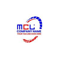 mcl brief logo creatief ontwerp met vector grafisch, mcl gemakkelijk en modern logo. mcl luxueus alfabet ontwerp