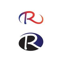 r brief rr lettertype pijl vector illustratie pictogram logo ontwerp voor het bedrijfsleven