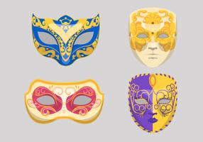 Carnevale Di Venezia masker vectorillustratie vector