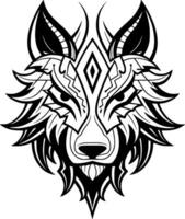 wolf - hoog kwaliteit vector logo - vector illustratie ideaal voor t-shirt grafisch