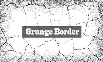 grunge grens vector, grunge grens, grunge kader smerig, abstract vector