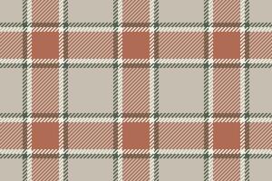 vector textiel controleren van kleding stof plaid achtergrond met een naadloos structuur Schotse ruit patroon.
