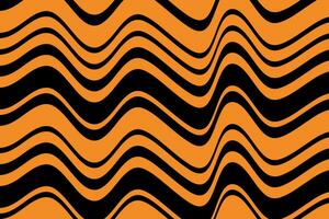 speciaal achtergrond van oranje en zwart lijnen vector