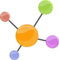 bedrijf infographic element met cirkels. vector