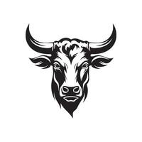 stier logo ontwerp illustratie vector