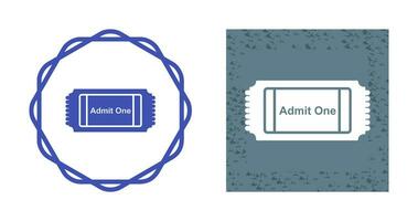 film ticket vector icoon