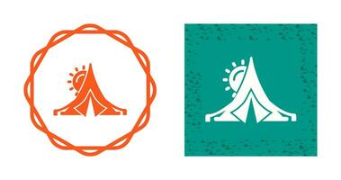 tent vector pictogram