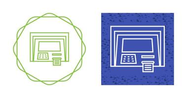 geldautomaat vector pictogram