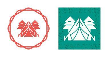 tent vector pictogram