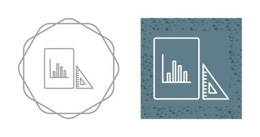 reeks plein en diagram vector icoon