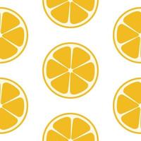 abstracte citrus naadloze patroon achtergrond vectorillustratie vector