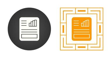 analyse vector icoon