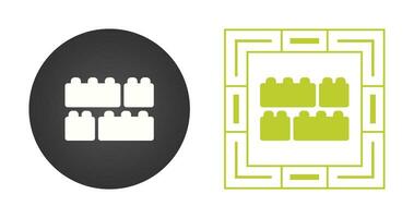 speelgoed- blokken vector icoon