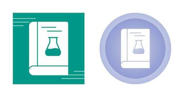 chemie boek vector icoon