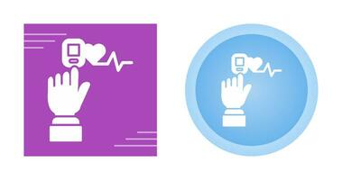 pulse oximeter vector icoon