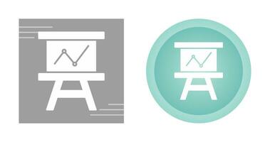 presentatie vector pictogram