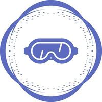 veiligheid stofbril vector icoon
