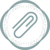 paperclip vector pictogram