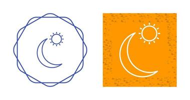 zon en planeten vector icoon