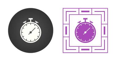 stopwatch vector pictogram