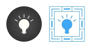 lamp vector pictogram