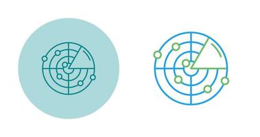 radar vector pictogram