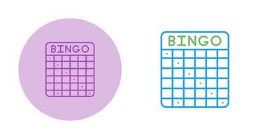 bingo vector icoon