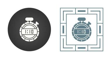 stopwatch vector pictogram