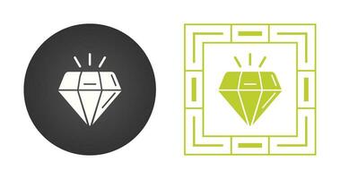 diamant vector pictogram