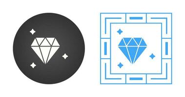 diamant vector pictogram