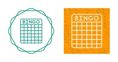 bingo vector icoon