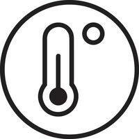 thermometer geneeskunde icoon symbool beeld vector. illustratie van de temperatuur verkoudheid en heet meten gereedschap ontwerp afbeelding.eps 10 vector