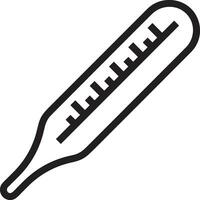 thermometer geneeskunde icoon symbool beeld vector. illustratie van de temperatuur verkoudheid en heet meten gereedschap ontwerp afbeelding.eps 10 vector