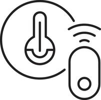 thermometer geneeskunde icoon symbool beeld vector. illustratie van de temperatuur verkoudheid en heet meten gereedschap ontwerp afbeelding.eps 10 vector