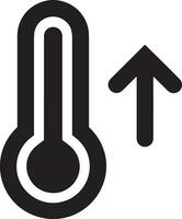 thermometer geneeskunde icoon symbool beeld vector. illustratie van de temperatuur verkoudheid en heet meten gereedschap ontwerp afbeelding.eps 10 vector