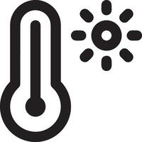 thermometer geneeskunde icoon symbool beeld vector. illustratie van de temperatuur verkoudheid en heet meten gereedschap ontwerp afbeelding.eps 10 vector