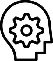 hersenen idee symbool icoon vector afbeelding. illustratie van de creatief intelligentie- denken ontwerp afbeelding. eps 10