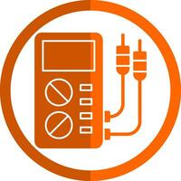 voltmeter vector icoon ontwerp