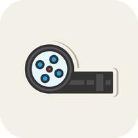 film vector icoon ontwerp