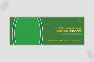 gazon tuinieren en landbouw Diensten web banier ontwerp sjabloon vector