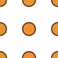 patroon eigengemaakt koekje verschillend smaak in gebakje biscuit vector