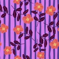 klein bloem naadloos patroon. abstract bloemen ornament. gemakkelijk botanisch achtergrond. vector