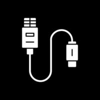 USB-kabel vector pictogram ontwerp