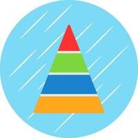 piramide vector icoon ontwerp