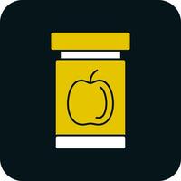 appel jam vector icoon ontwerp