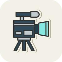 video camera vector icoon ontwerp