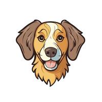 hond vector schattig hond tekenfilm symbool