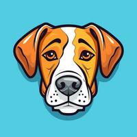 hond vector schattig hond tekenfilm symbool