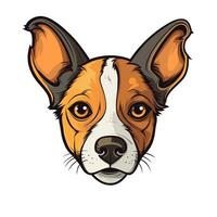 hond vector schattig hond tekenfilm symbool