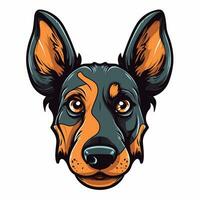 hond vector schattig hond tekenfilm symbool